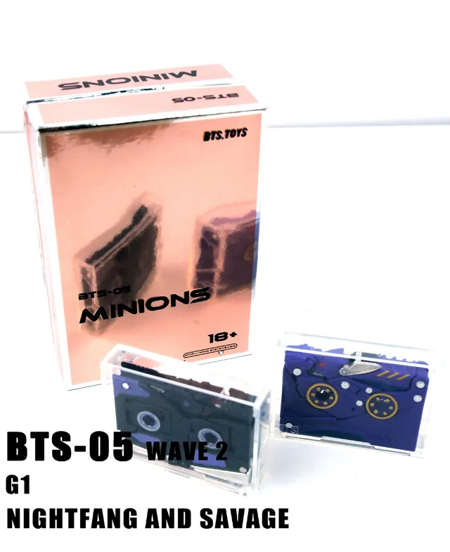 BTS-05 Nightfang and Savage | BTS Toy 3rd Party Figures | TFSource