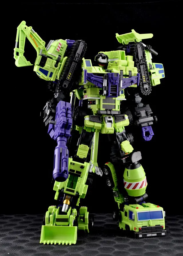 Green Giant Type 61 Combiner Set of 6 | MakeToys Mtcombiner