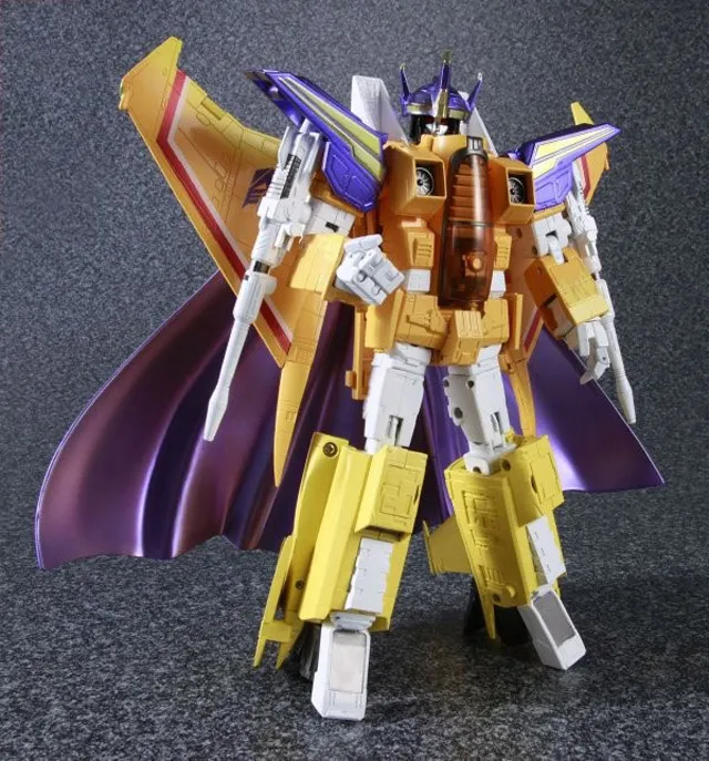 MP-11S Sunstorm with Coronation Crown and Cape Set | Masterpiece