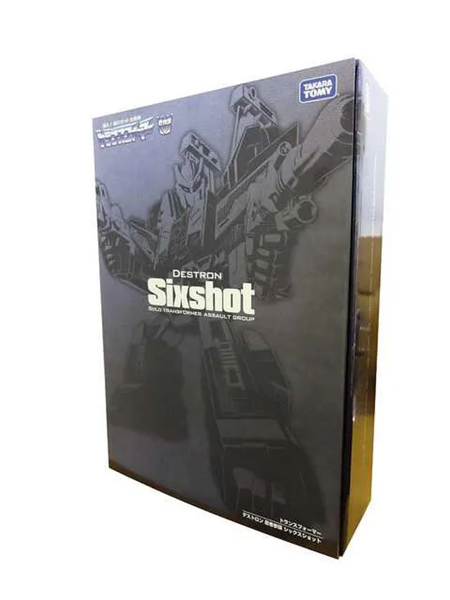Sixshot Metallic Version Asia Exclusive Limited Edition