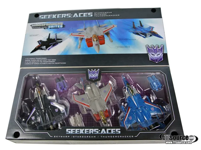 激レア　トランスフォーマー ユナイテッド シーカーズエースセット Seeker Set Ace Limited Edition Asia Exclusive | Transformers