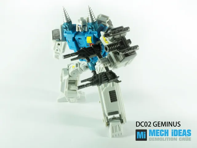 DC01 Apex and DC-02 Geminus Set of 2 | Mech Ideas | TFSource