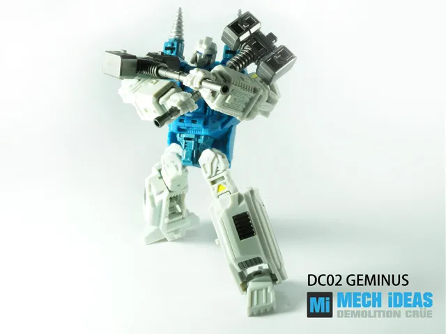 DC01 Apex and DC-02 Geminus Set of 2 | Mech Ideas | TFSource