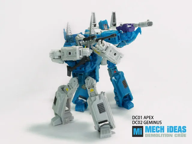 SF・ファンタジー・ホラー Mech Ideas DC-01 APEX Mech Ideas DC-01/02 - Demolition Crue APEX and GEMINUS - YouTube