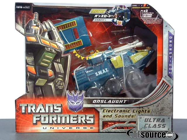 Onslaught Japanese Version G1 Paintjob | Transformers Universe