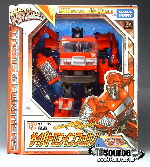 C-15 Inferno | Henkei Transformers Figure | TFSource