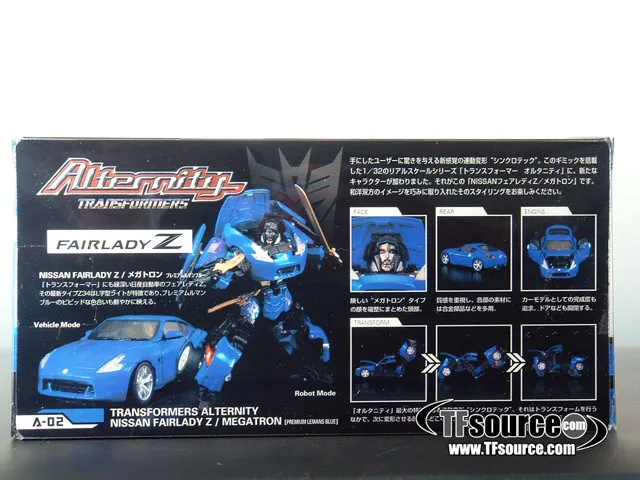 A-02 Megatron Blue Version | Nissan Fairlady-Z | Alternity