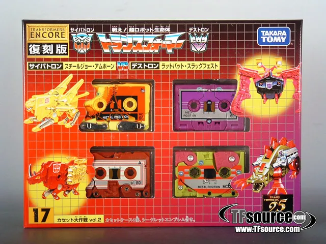 17 Cassette Set Vol 2  Transformers G1 | Transformers Encore