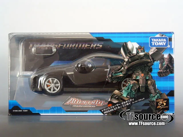 A-01 Optimus Prime Convoy Super Black Version | Nissan GT-R
