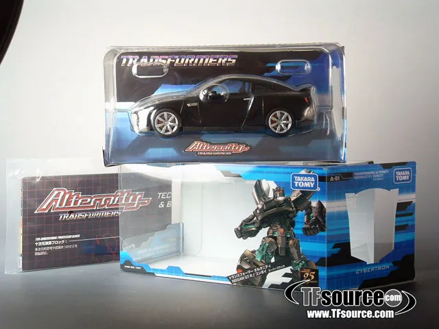 A-01 Optimus Prime Convoy Super Black Version | Nissan GT-R