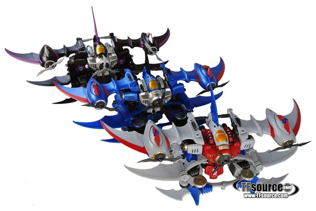 Knight Morpher Set of 3 Screecher Warper and Stormer | Mastermind Creations | Knight Morpher