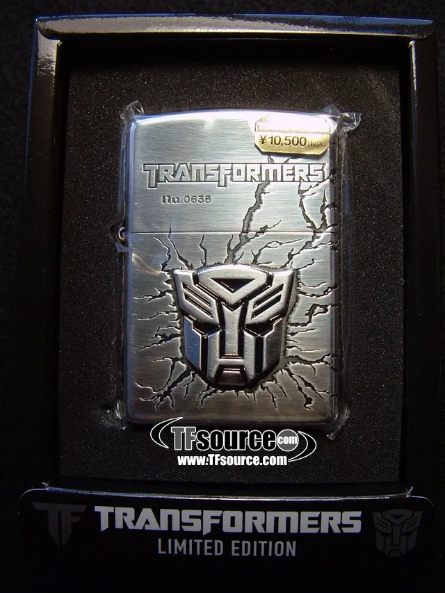 Japanese Exclusive Transformers Zippo Lighter!