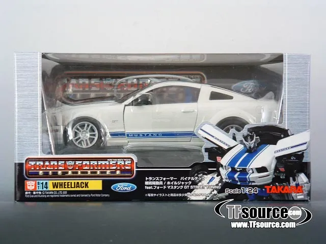 BT-14 Wheeljack | Ford Mustang GT | Binaltech Transformers Figure
