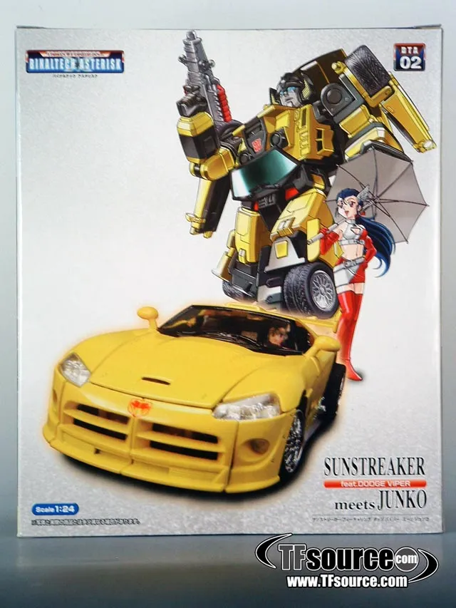 BTA-02 Sunstreaker with Junko | Dodge Viper | Binaltech