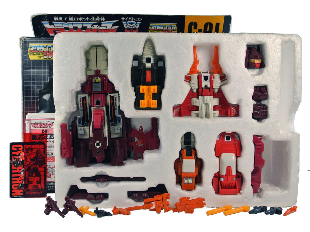 トランスフォーマー C-91 C-91 Computron | Vintage Japanese G1 Transformers | TFSource