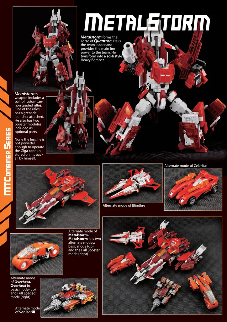 MTCM-03C Metalstorm | MakeToys MTcombiner Series Quantron | TFSource