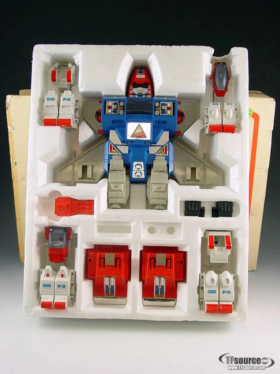 GoBots - Power Warrior Courageous - MIB - Near Complete
