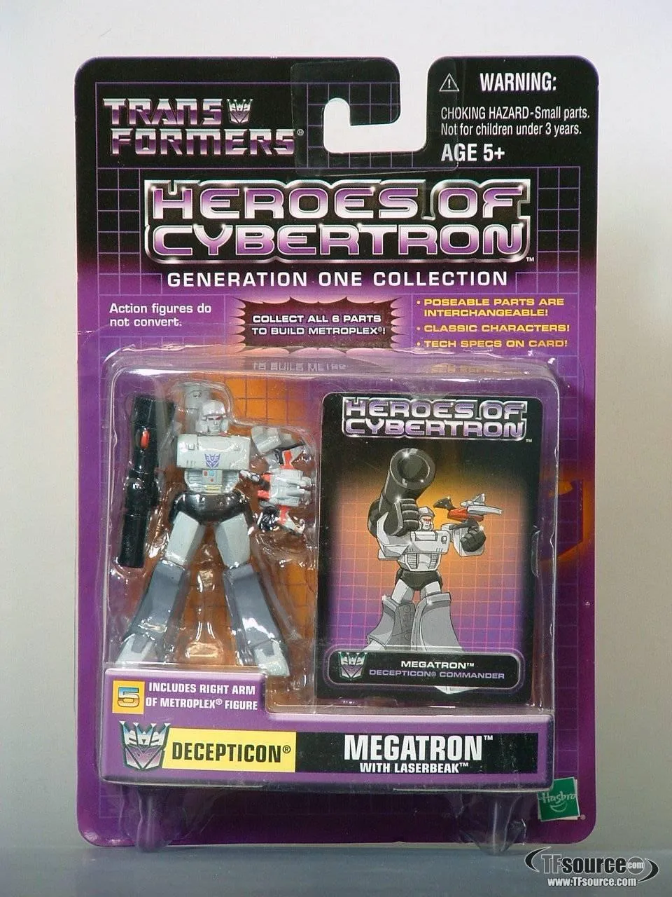 Megatron With Laserbeak | Transformers Heroes of Cybertron HOC