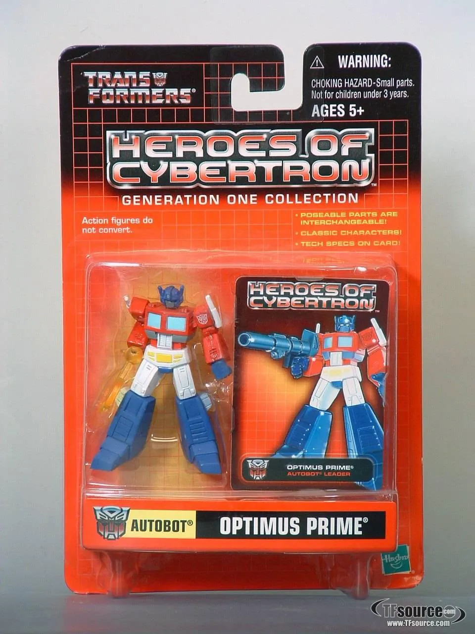 Optimus Prime with Plasma Weapon | Transformers Heroes of Cybertron HOC