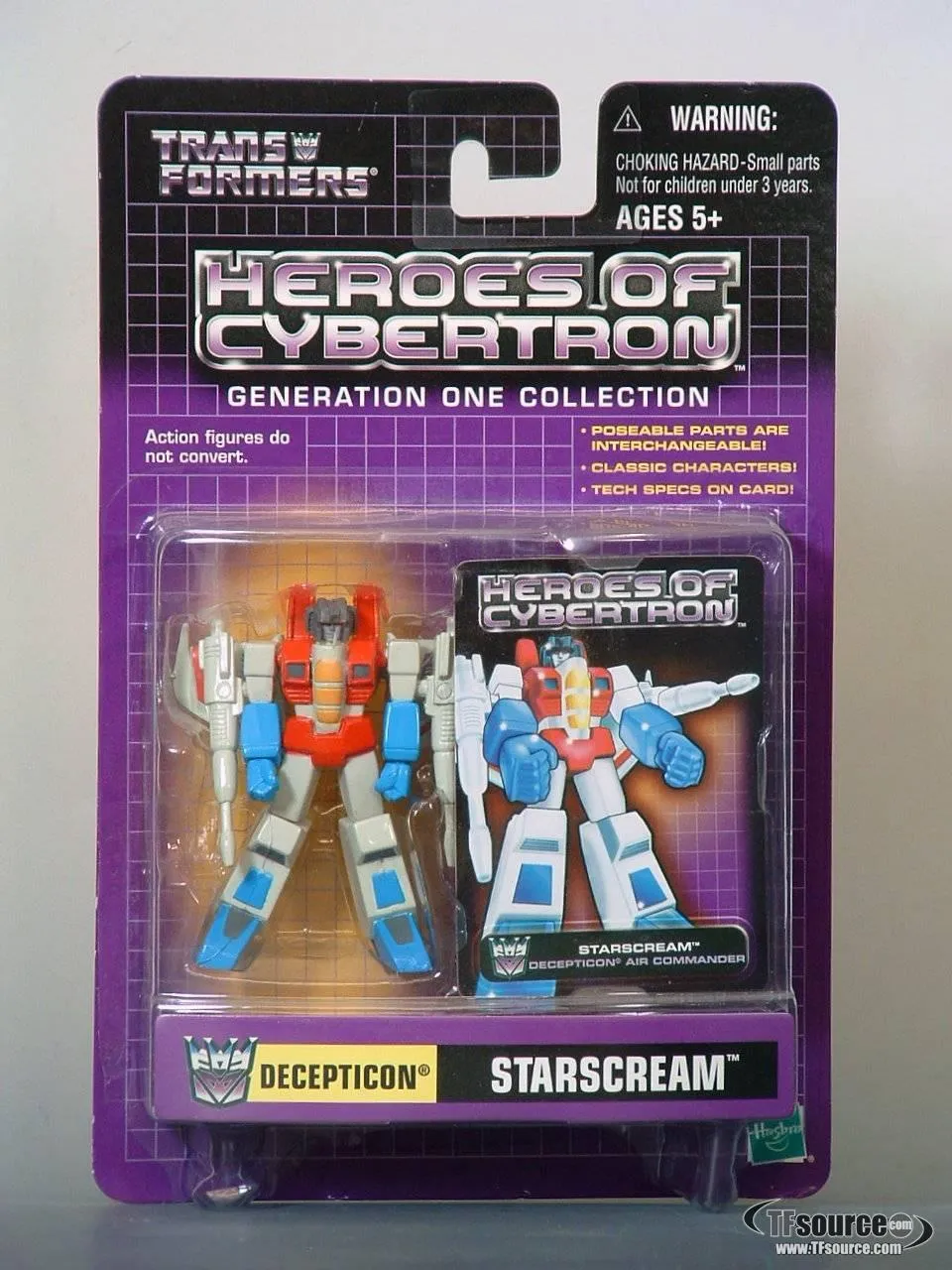 Starscream | Transformers Heroes of Cybertron HOC