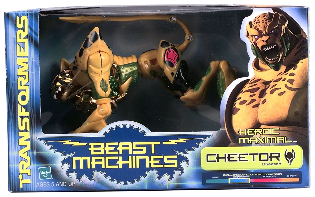 特撮 Transformers Beast Machines Cheetor Transformers Beast Machines Supreme Cheetor Beast Wars