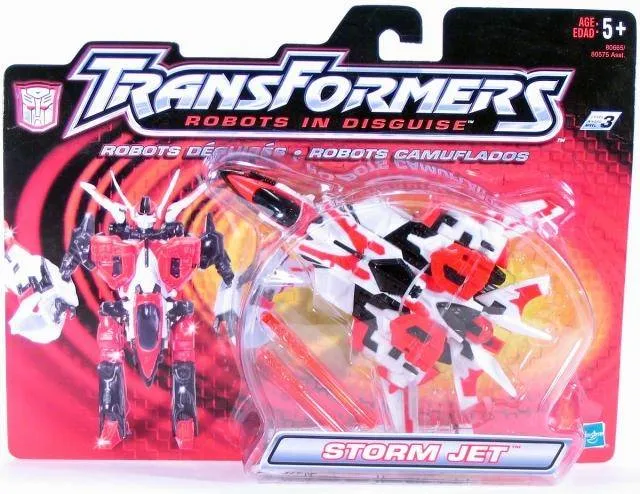 Storm Jet Deluxe Class | Transformers Robots in Disguise RID