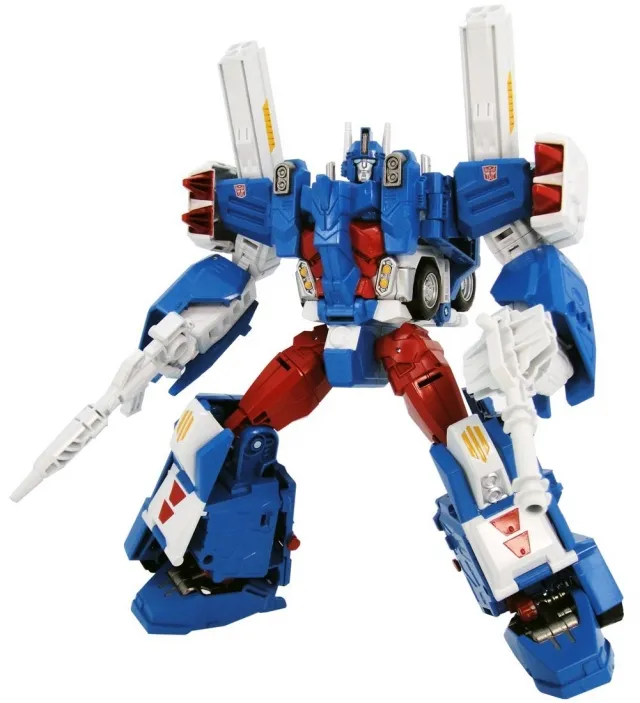 LG14 Ultra Magnus with Alpha Trion Mini Figure | Japanese Transformers Legends