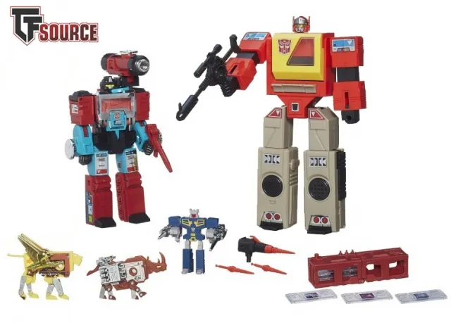 Blaster and Perceptor Autobot Intel Ops Set | Transformers Platinum Edition G1 Reissues