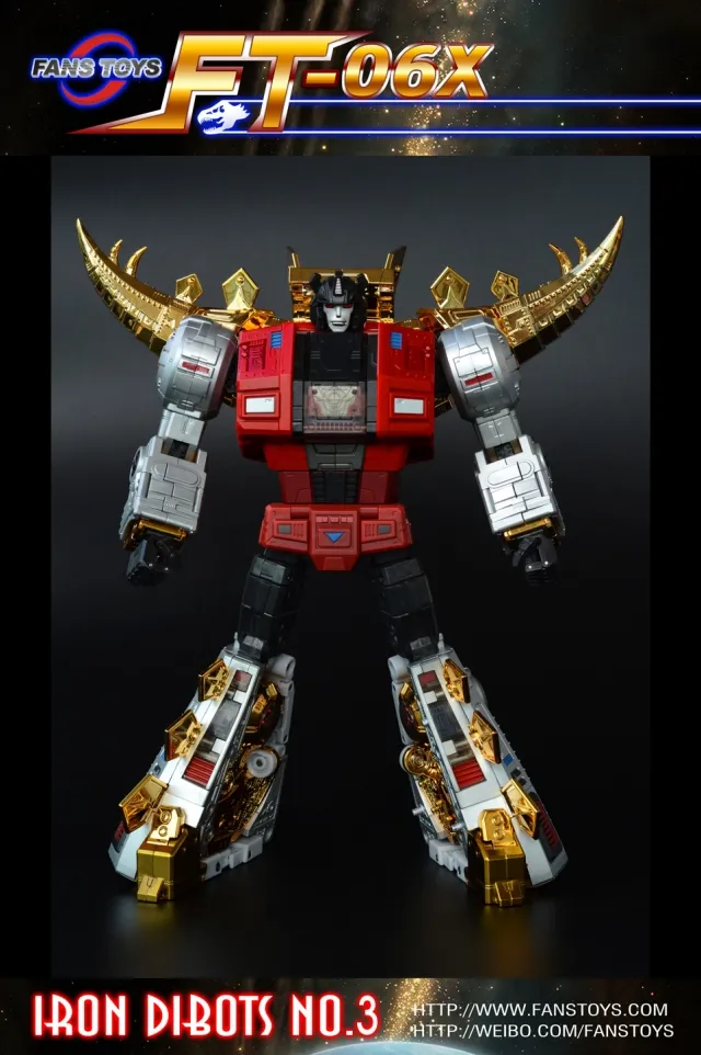 FT-06G Sever Metallic Version Limited Edition | Fans Toys Iron Dibots