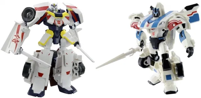 TAVVS05 Drift Origin and Jazz Battle Mode | Transformers Adventure