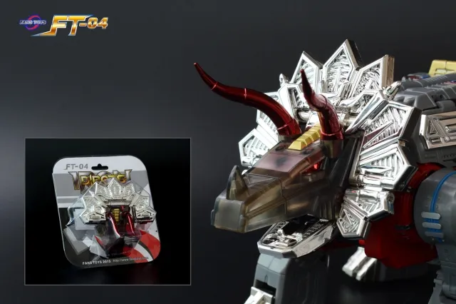 FT-04 Scoria Dino-Head Upgrade Smoke Version | Fans Toys Iron Dibots