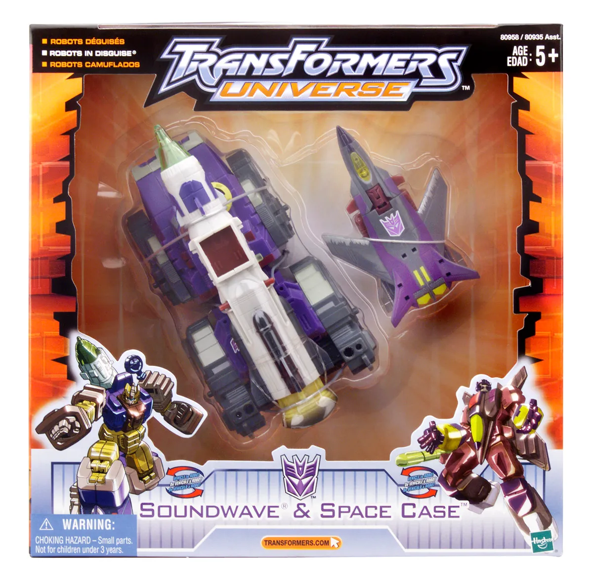 Ultra Class Soundwave and Space Case | Transformers Universe