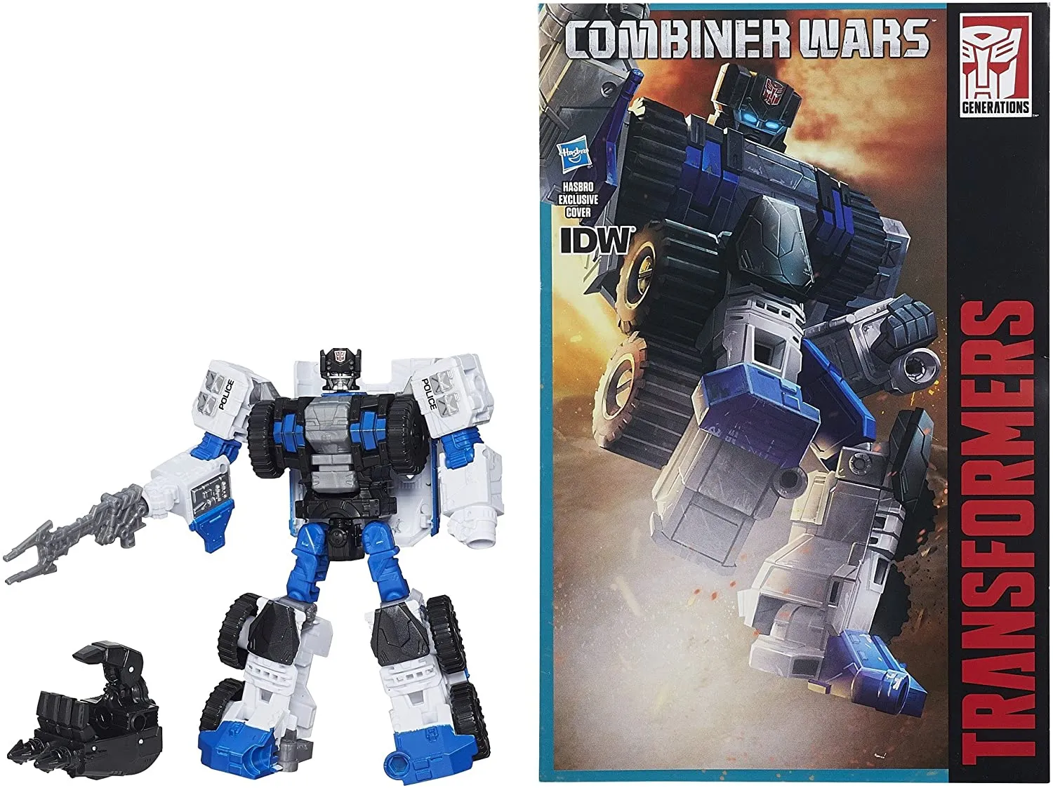 Protectobot Rook | Combiner Wars Transformers Figure | TFSource