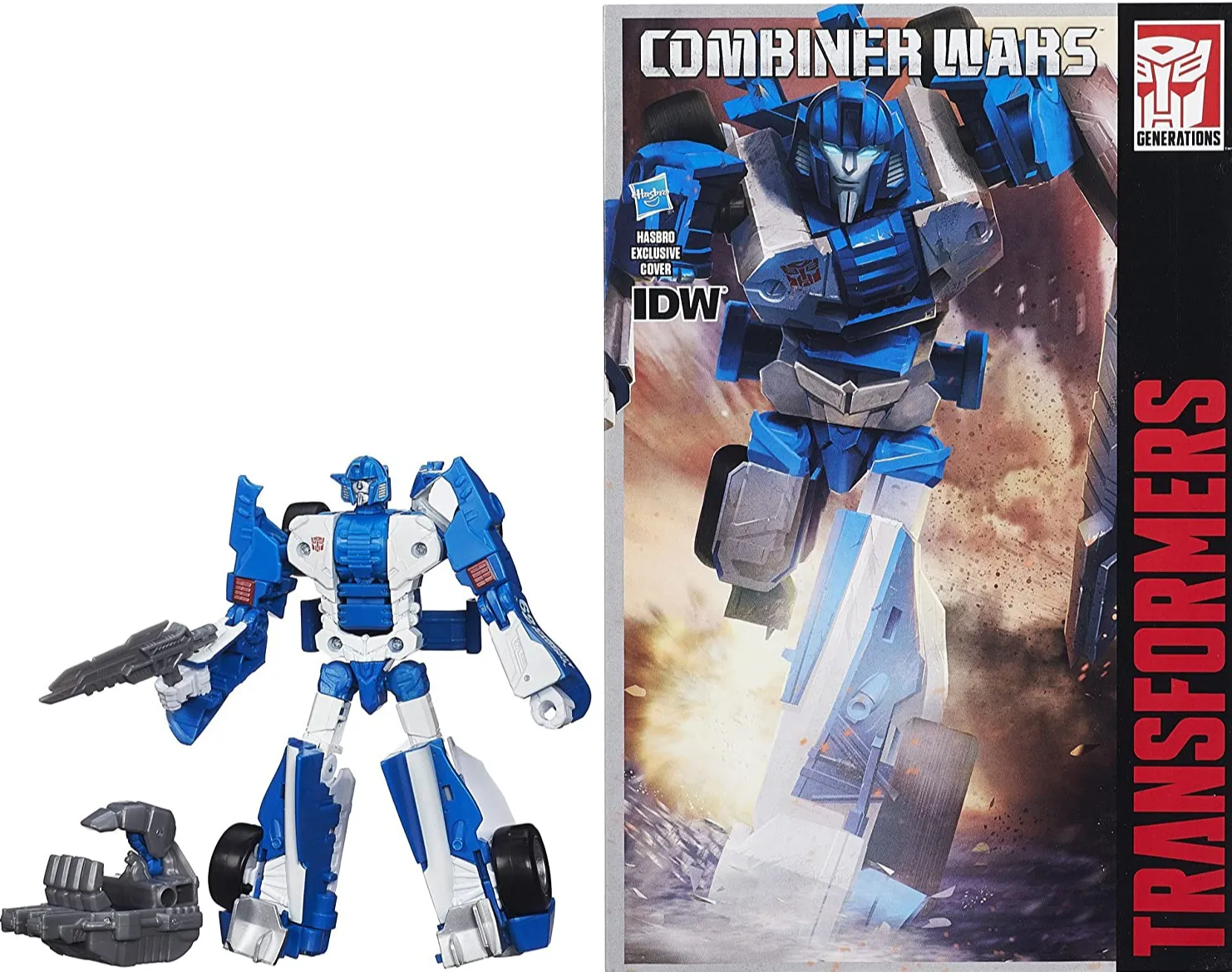 Mirage | Combiner Wars Transformers Figure | TFSource
