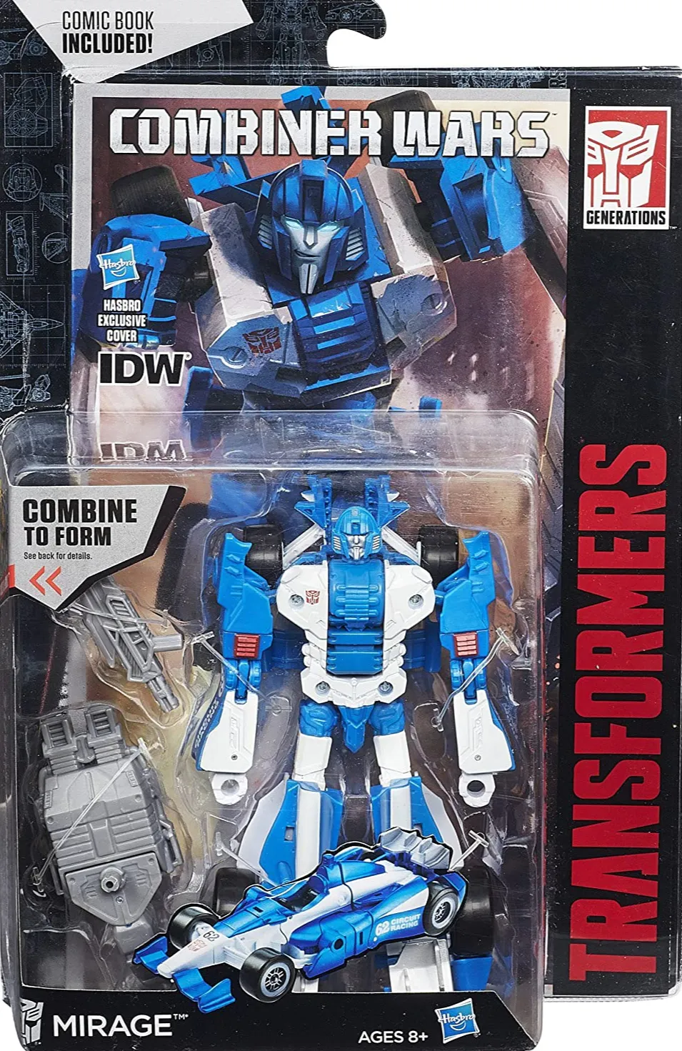 Mirage | Combiner Wars Transformers Figure | TFSource