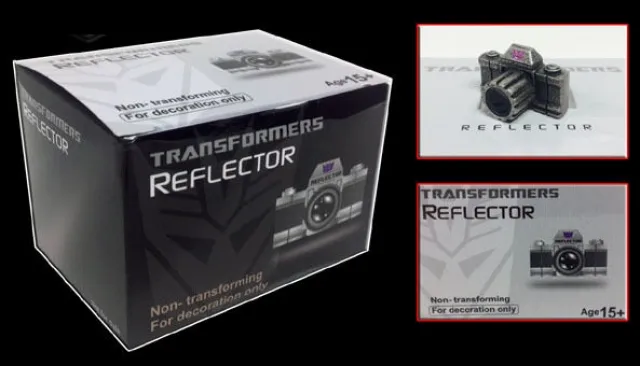 MP-05G Gold Megatron Bonus Reflector | Transformers Masterpiece