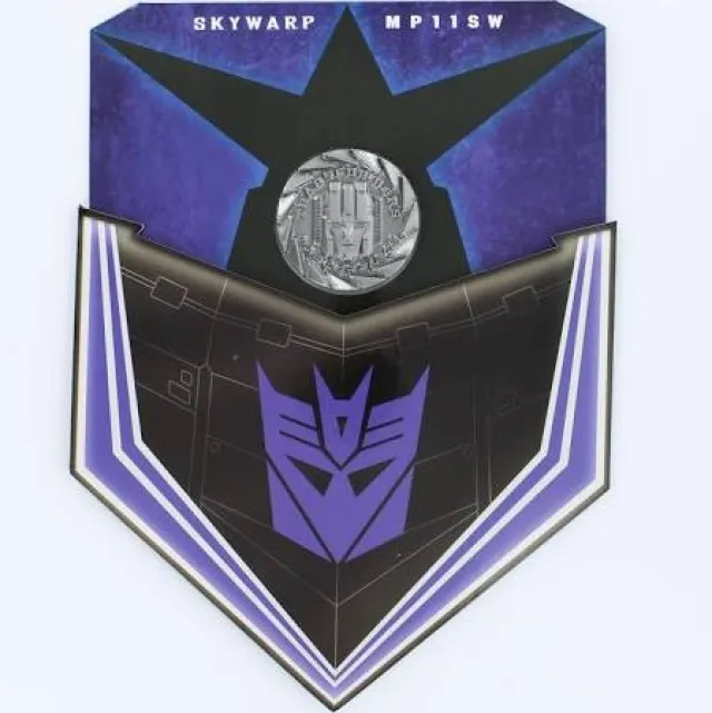 MP-11SW Skywarp Collectors Coin | Transformers Masterpiece