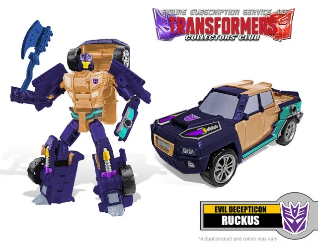 Ruckus | TFSS Transformers Subscription Service Exclusives