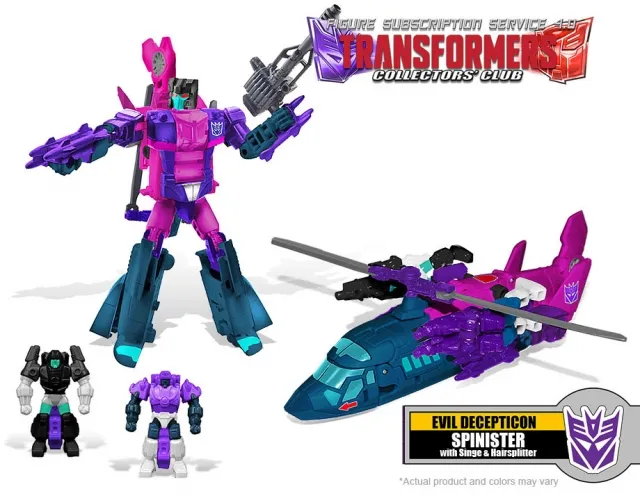 Spinister | TFSS Transformers Subscription Service Exclusives