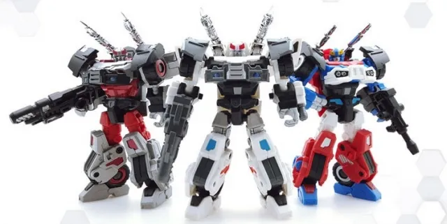 IF-EX12 Armored Tactical Staff Set of 3 Figures | Iron Factory
