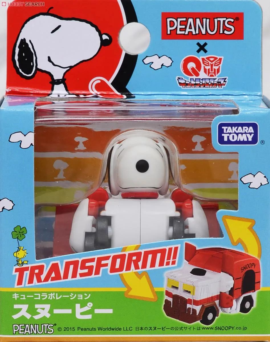 QTC-05 Snoopy | Q Transformers Figure by Takara Tomy | TFSource