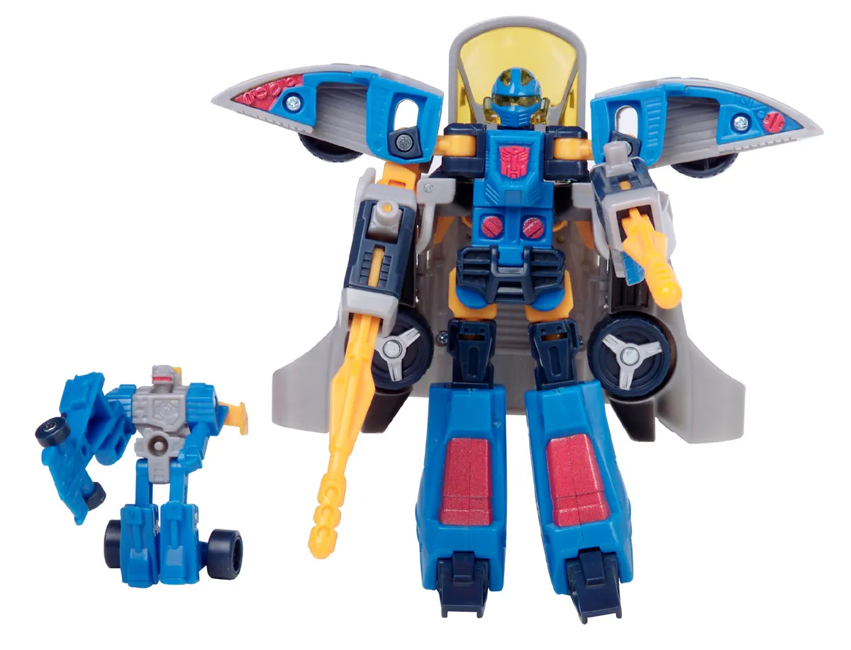 Blurr and Incinerator Super-con | Transformers Armada