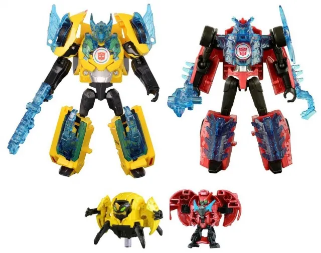 TAV-44 Sideswipe and Bumblebee Supreme Armor Set | Transformers Adventure