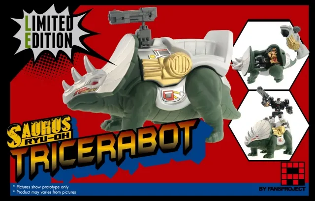 リュウ Tricerabot Shell Limited Edition | FansProject 3rd Party Collector