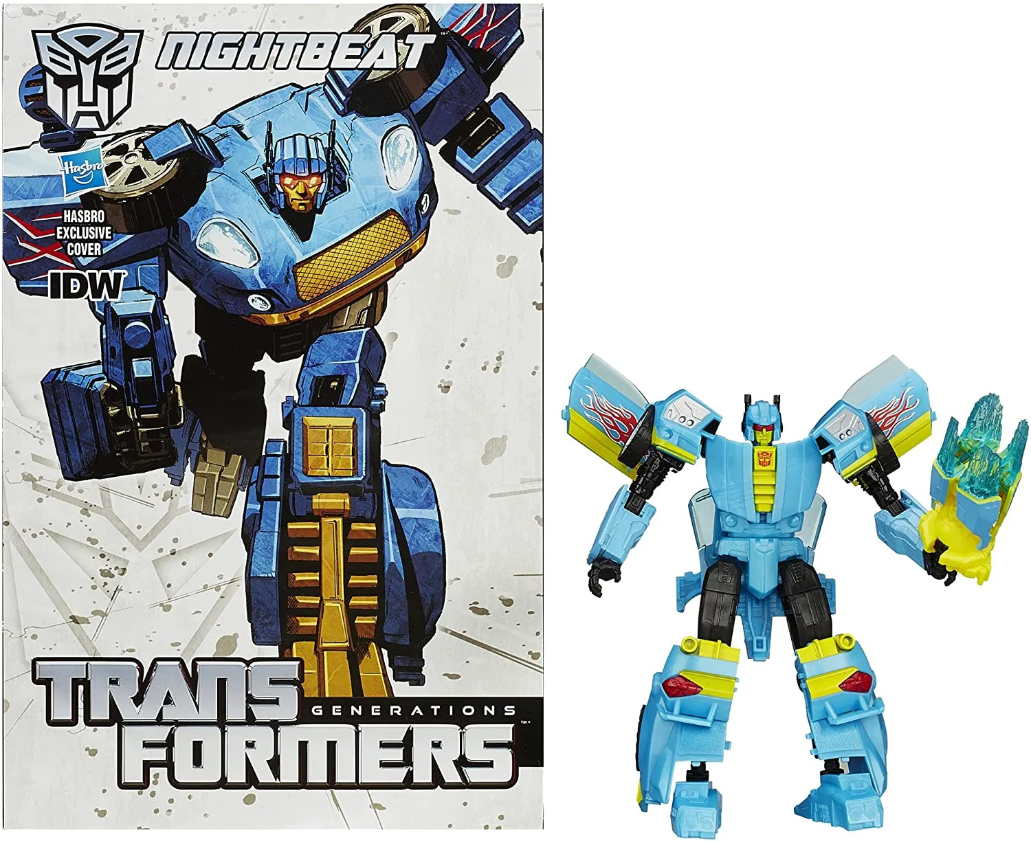 Nightbeat | Transformers Thrilling 30 Figure | TFSource