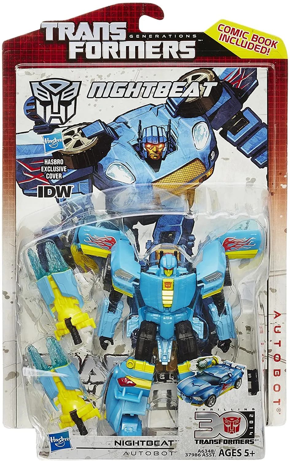 Nightbeat | Transformers Thrilling 30 Figure | TFSource