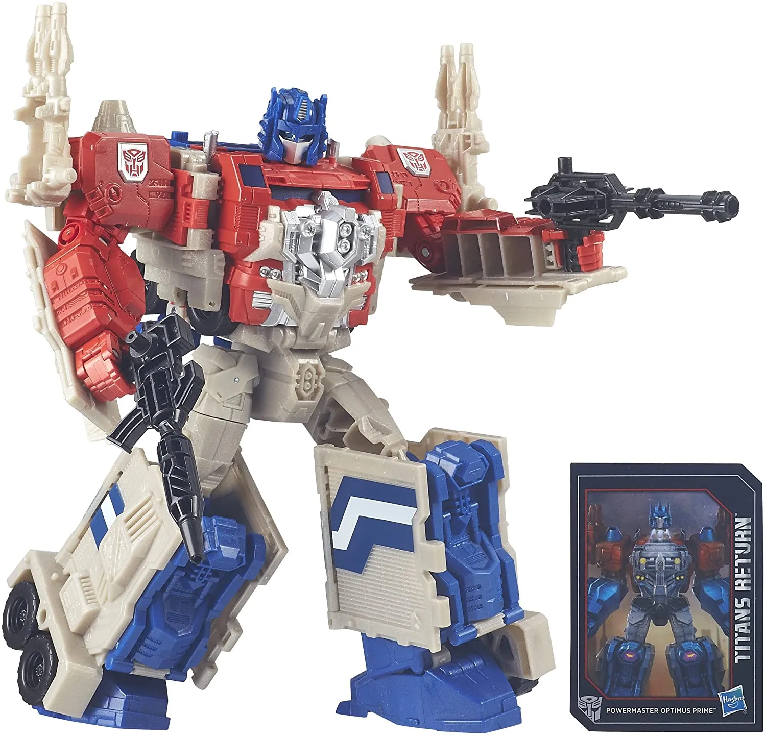 パワーマスターオプティマスプライム　タイタンズリターン　トランスフォーマー レビュー：TFジェネレーションズ タイタンズリターン パワーマスター