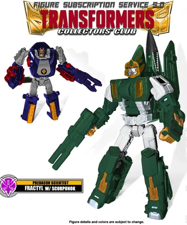 Fractyl w/Scorponon | TFSS Transformers Subscription Service Exclusives