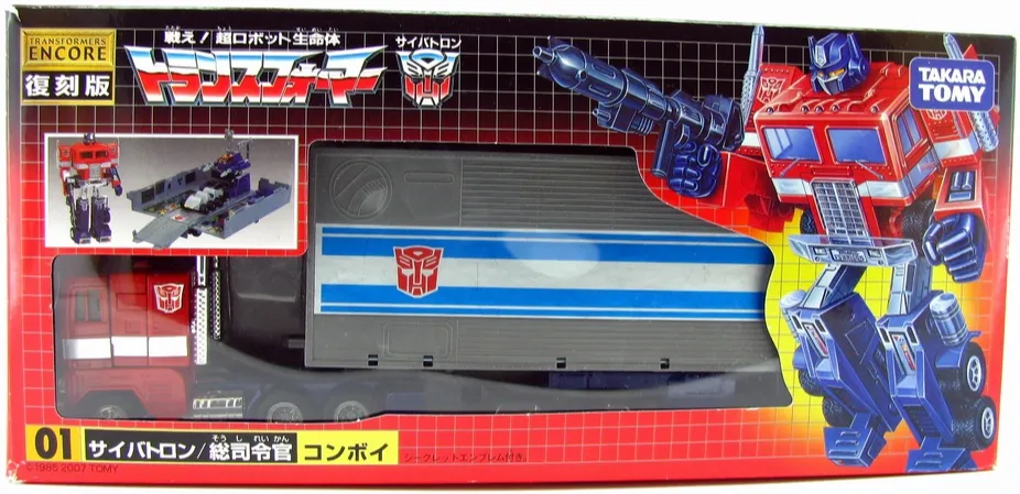01 Optimus Prime Convoy Transformers G1 | Transformers Encore