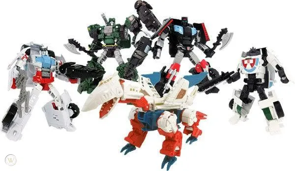 UW-EX Lynx Master Sky Reign Combiner Set of 5 | Unite Warriors